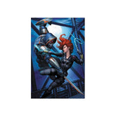 Puzzle lenticular prime 3d marvel black widow y taskmaster 200 piezas